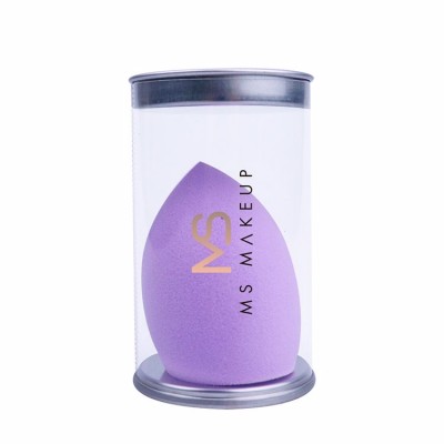 Wholesales 2021 10 Color Drop-shaped Pink Vegan Makeup Mini Soft Private Label Custom Logo Egg Sponge Blendered With Box